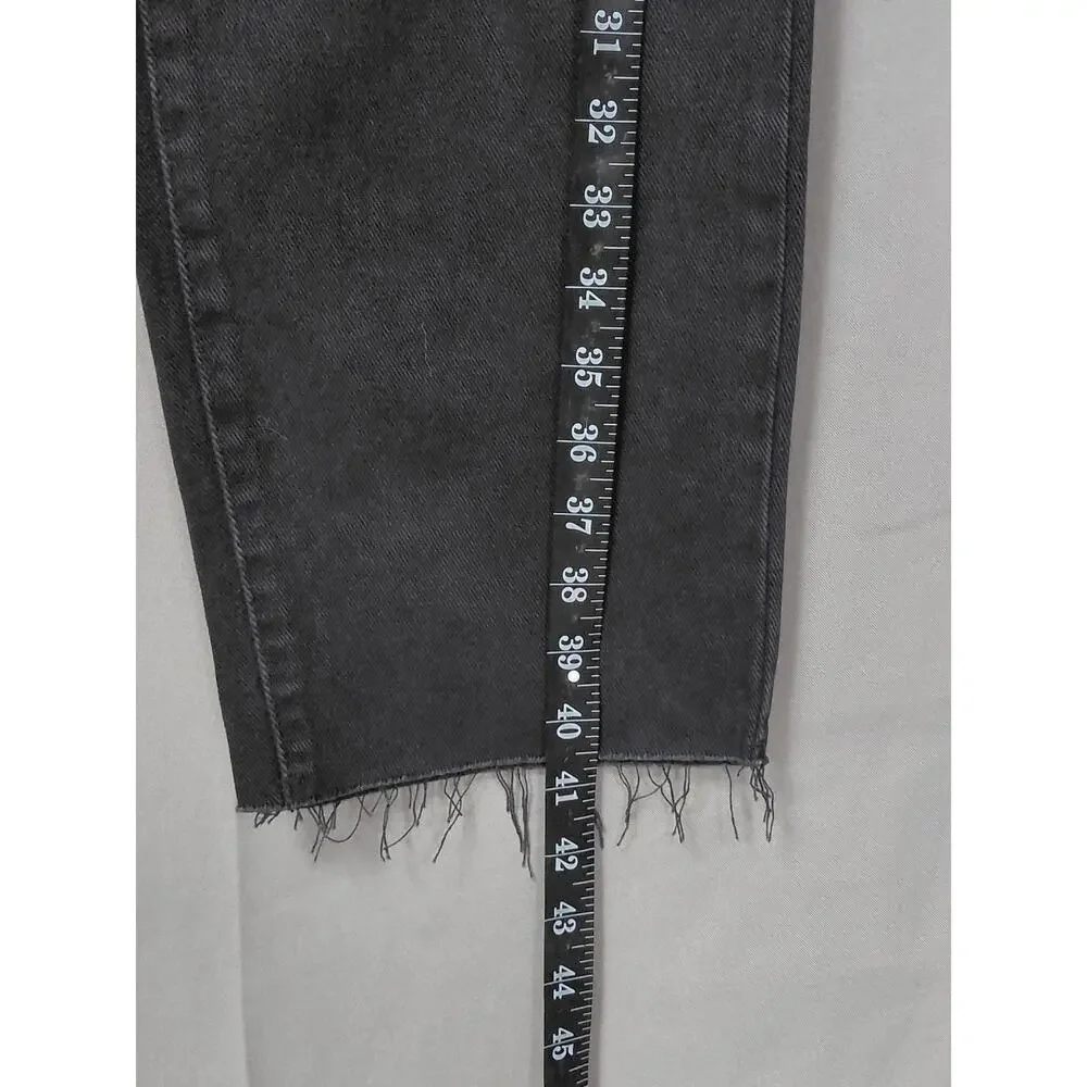 NWT PacSun MOM Jean Black Pants Women Size 32
